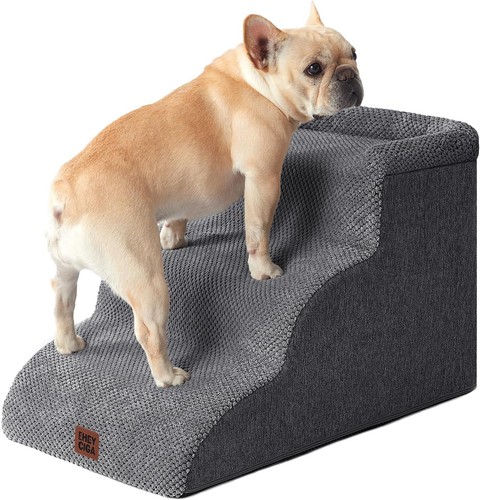 Hundetreppe stufen grau - hundetreppe,