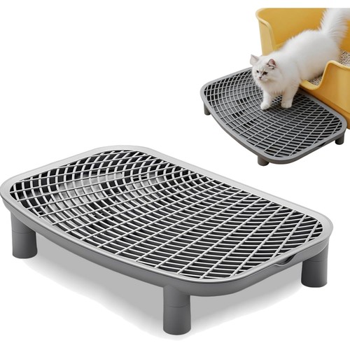 Graue katzenstreu rampe - graue,